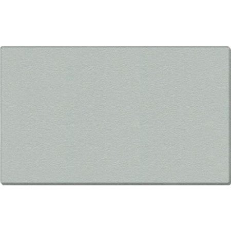 GHENT Ghent Bulletin Board - Vinyl - Wrapped Edge - 4' x 5' - Silver 12UV45-W193